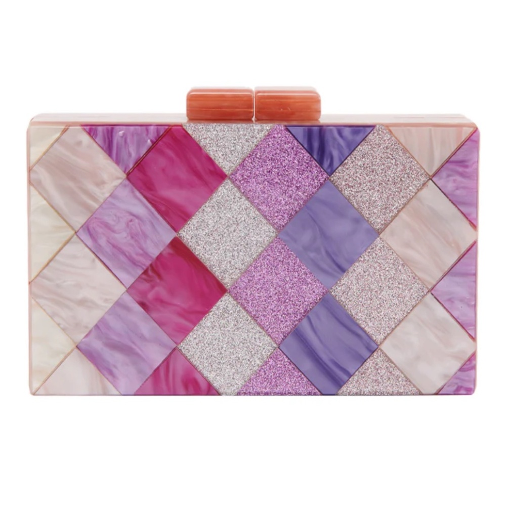 OUT OF OFFICE ACRYLIC CLUTCH - O/S - Picture 3 of 6